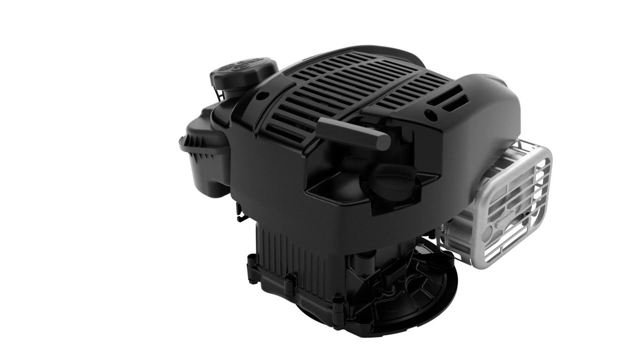Full view of Briggs & Stratton EXi push mower engine